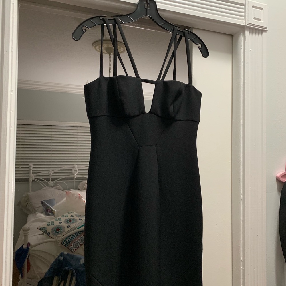 Black BCBG Prom Dress (Mermaid Fit)